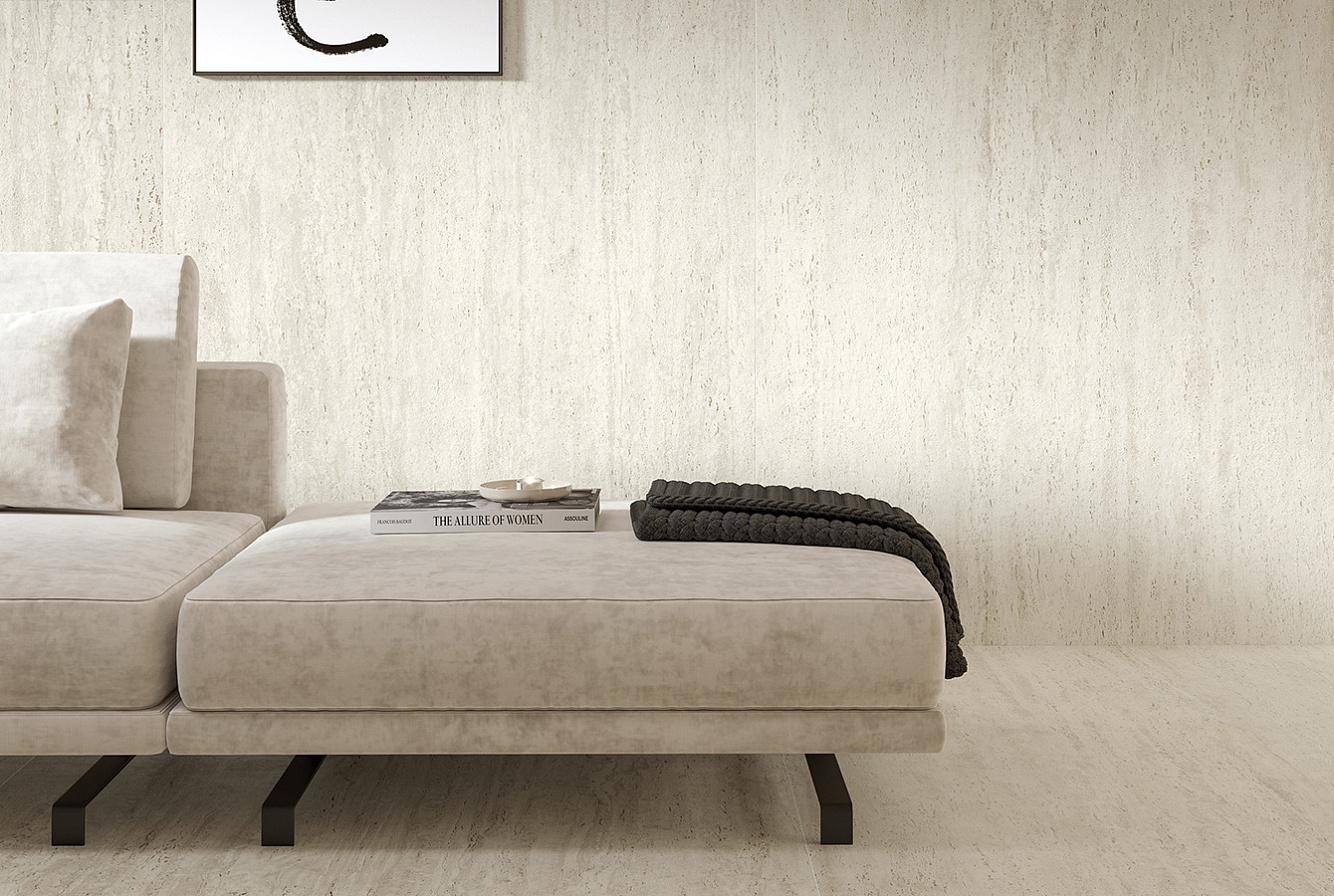 MARVEL TRAVERTINE / WHITE VEIN